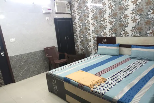 Deluxe shared room at Shegaon Bhakta Niwas Dwarka Gujarat
